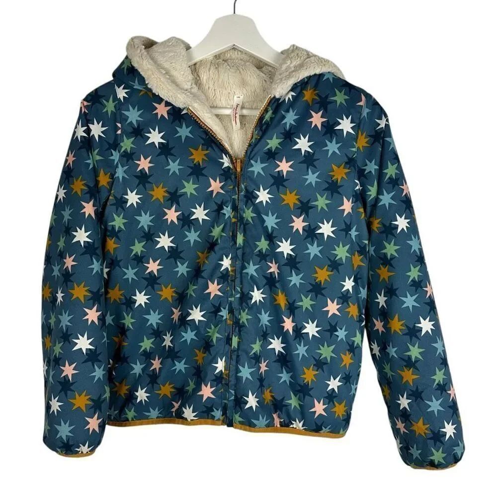 Hanna Andersson Seven Days A Week Jacket 140 / 10 School Blue